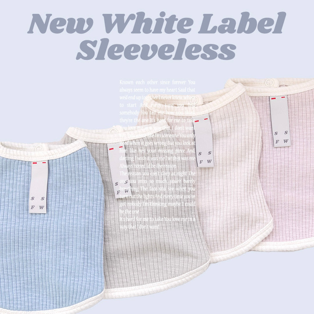 ※予約販売【ssfw】New White Label Sleeveless（Pink）