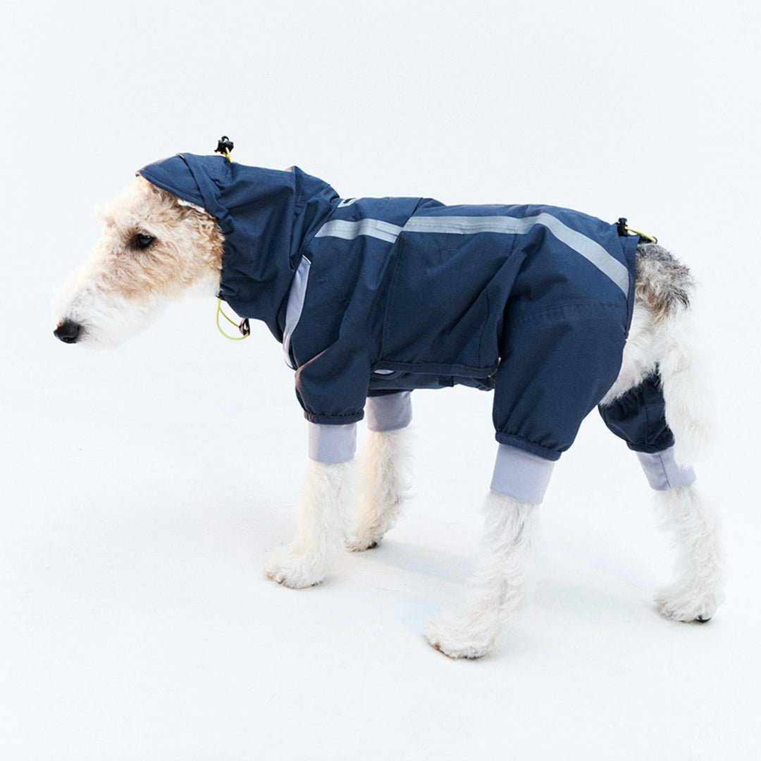 ※予約販売【munikund】LAUTER RAIN OVERALL（NAVY）