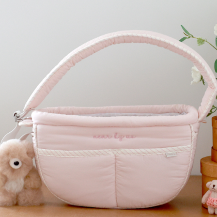 ※予約販売【near by us】tarte bag(baby pink)