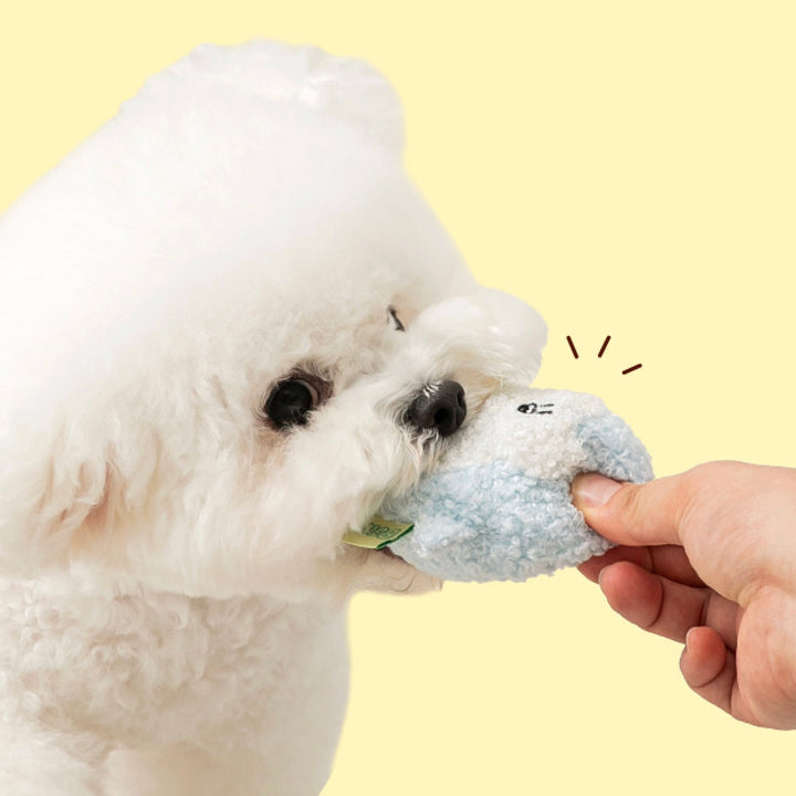 ※予約販売【BITE ME】BonBon Green Furry Friends Mini Squeaky toy