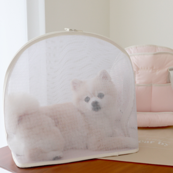 ※予約販売【near by us】new bongbong bag (creamy pink)