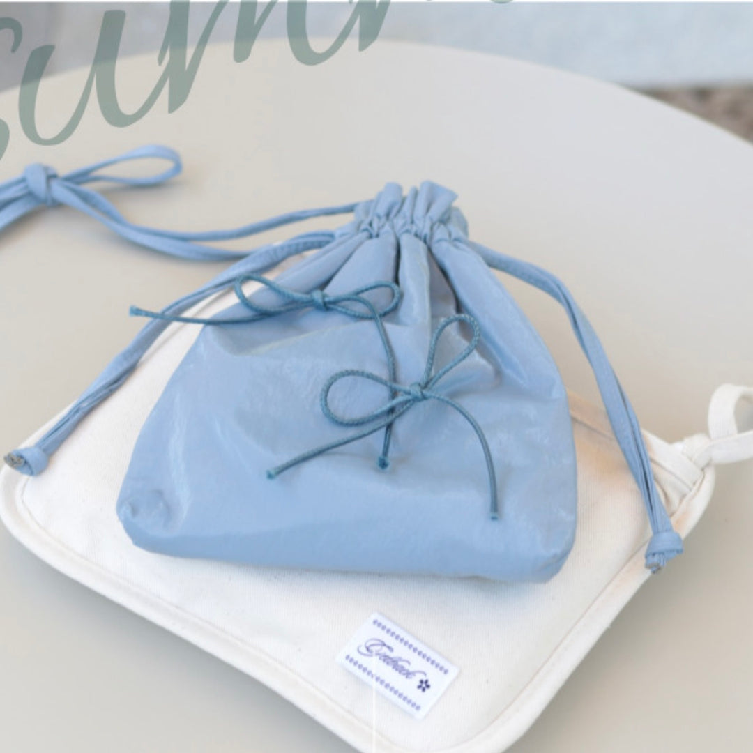 ※予約販売【GET BACK】Ribbon Walking Bag Mat Set（Blue）