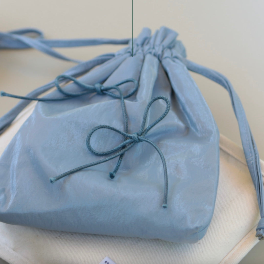 ※予約販売【GET BACK】Ribbon Walking Bag Mat Set（Blue）