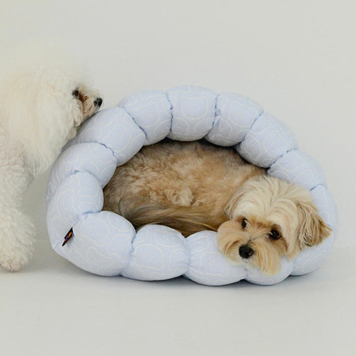 即納【azallea】Cool Cloud Canelé Cushion