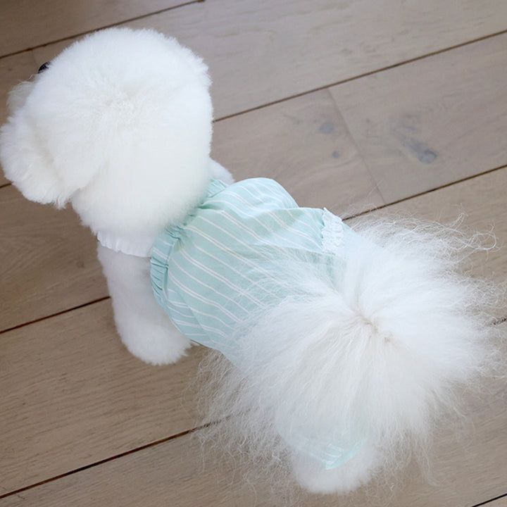 ※予約販売【near by us】chouchou romper（baby mint）