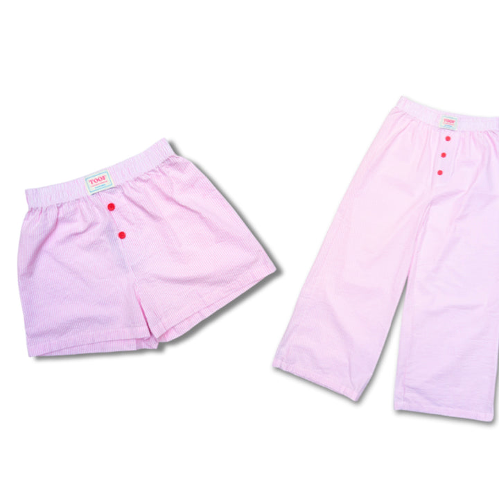 即納【TOOF】SWEET STRIPE PAJAMA オーナー用（PINK）