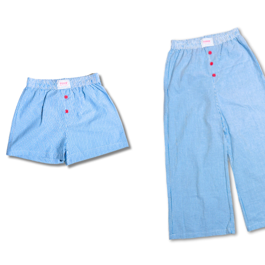 即納【TOOF】SWEET STRIPE PAJAMA オーナー用（BLUE）