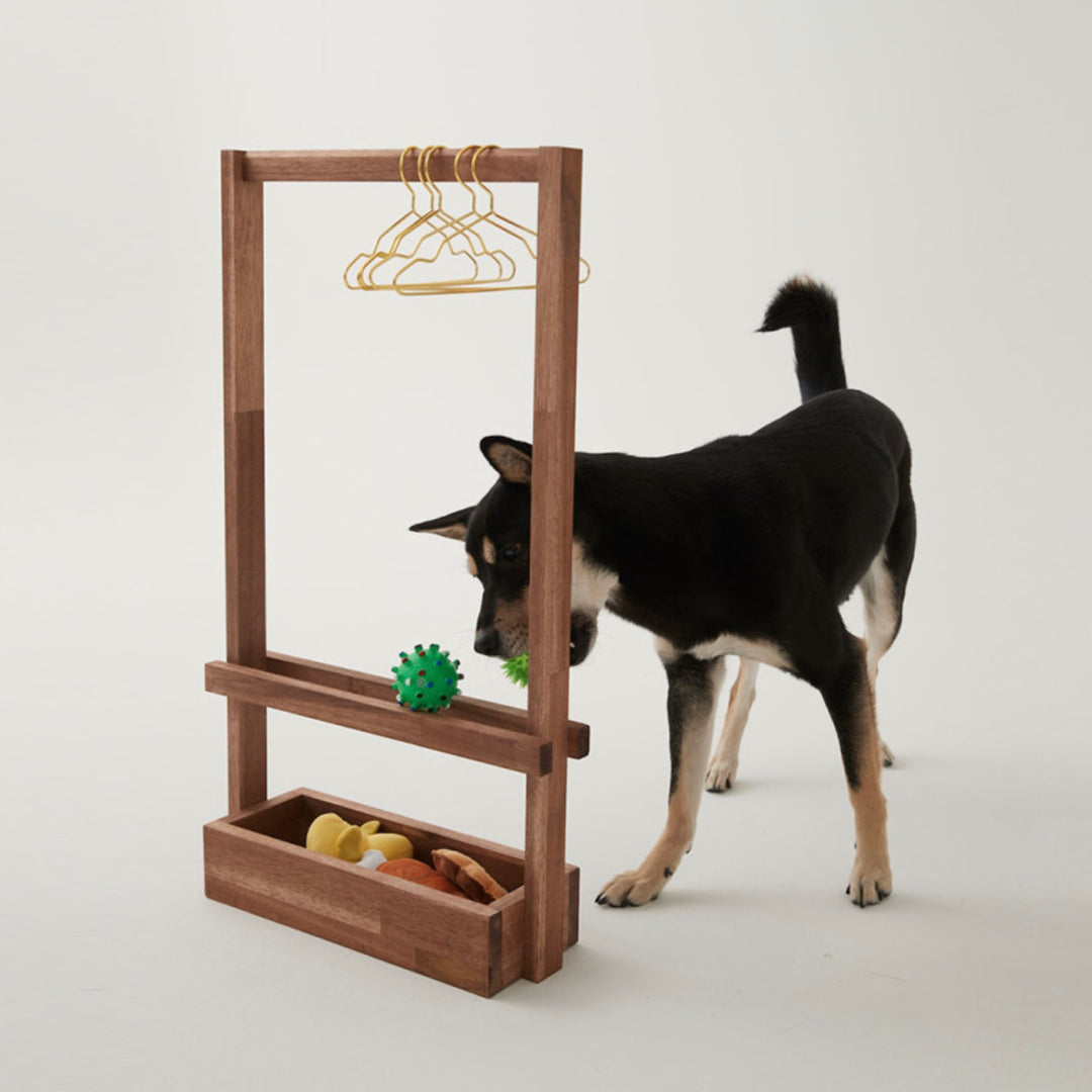 ※予約販売【Amob】Puppy Hanger Toy Wood rack