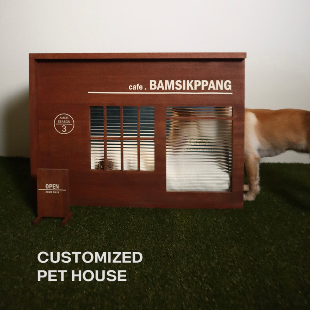 ※予約販売【Amob】Puppy Log House