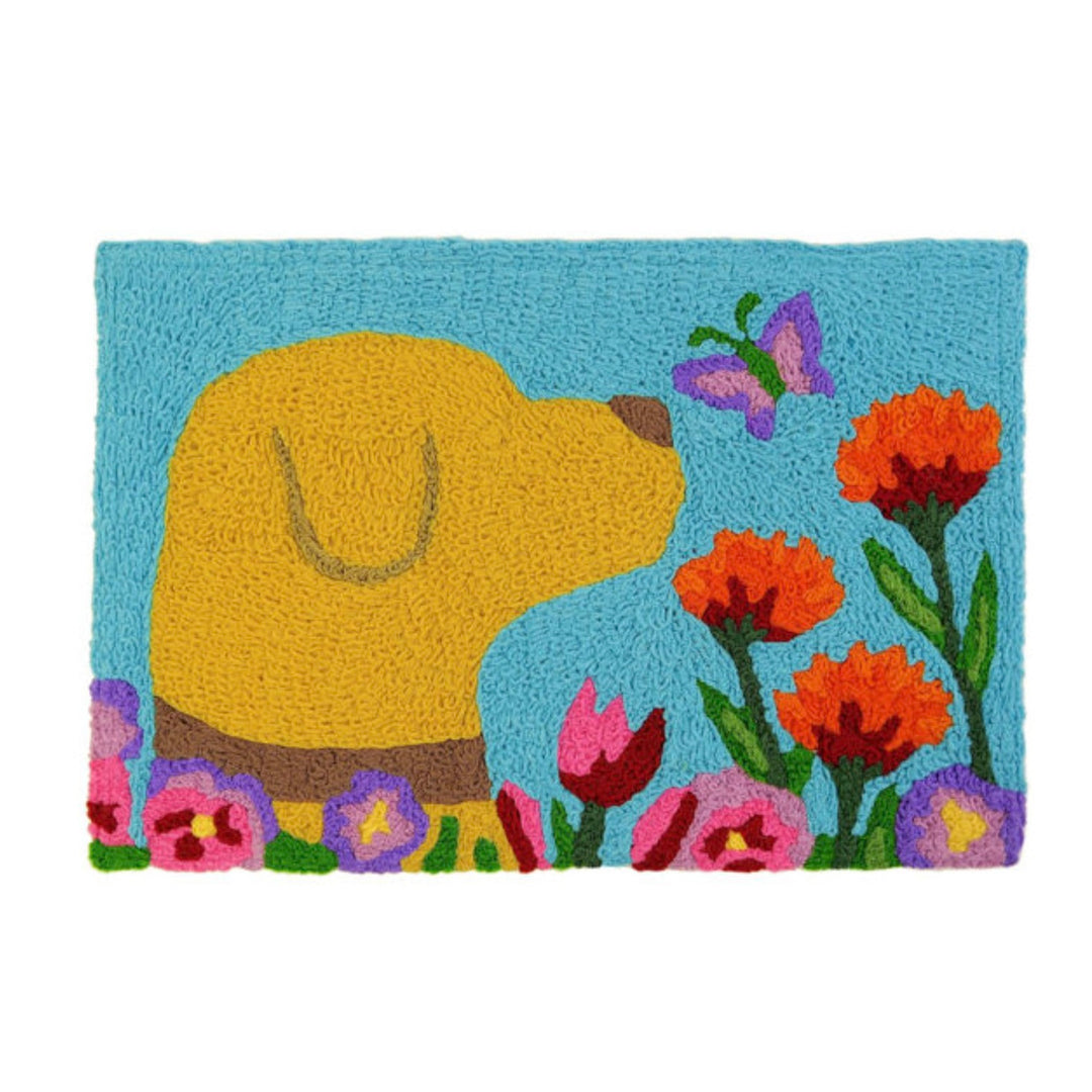 即納【OOPS! MY DOG】Daisy n Butterfly Rag Mat