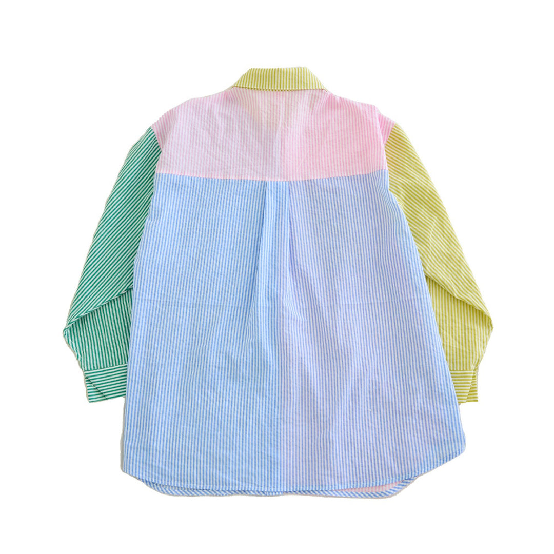 ※予約販売【noutti】Stripe Pirin Shirt MOM