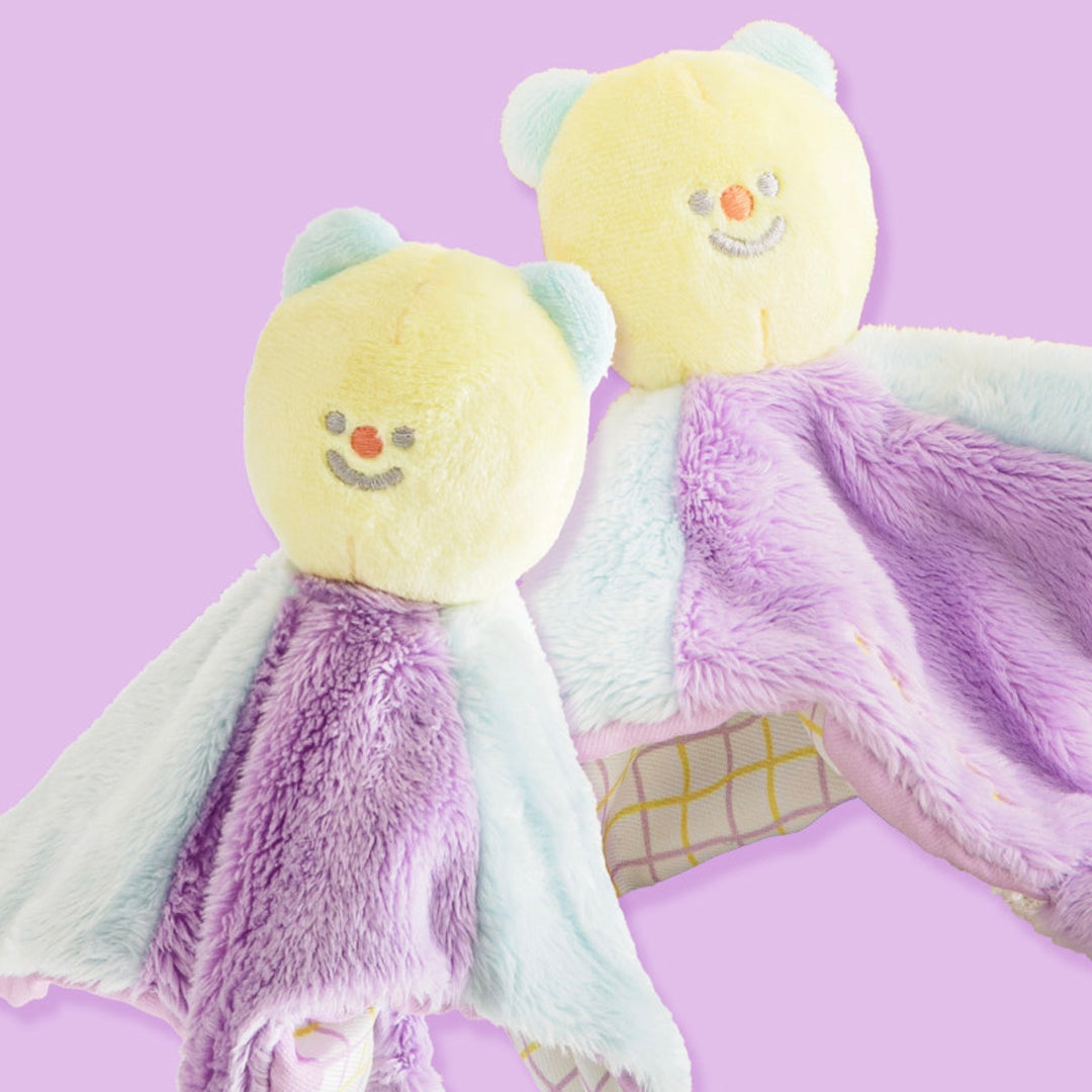 即納【BITE ME】Crinkle Blanket Toy（Bear）