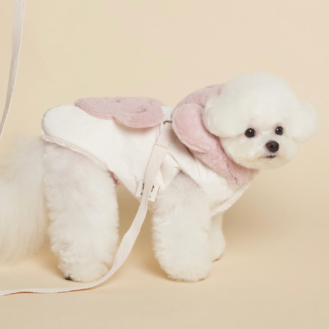 ※予約販売【meaningless】Bodle Padding（Ivory / Pink）