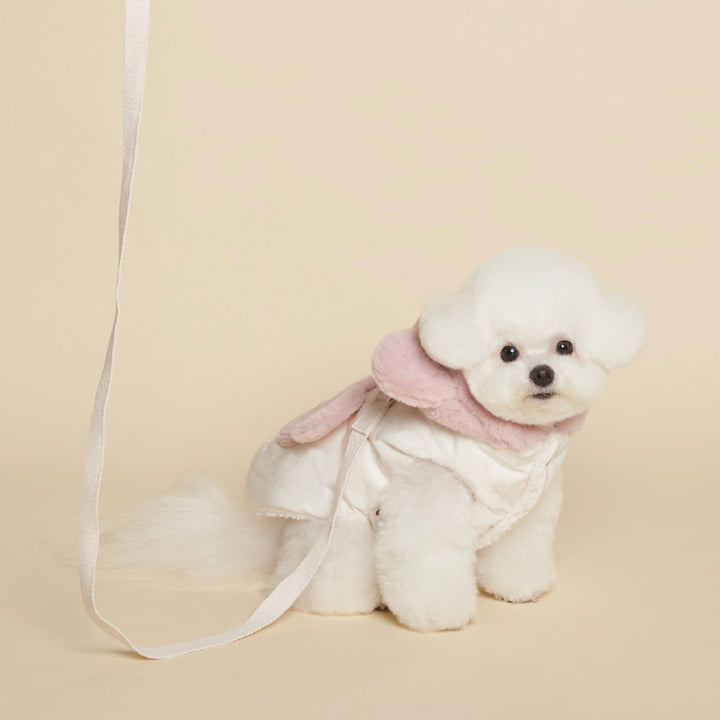 ※予約販売【meaningless】Bodle Padding（Ivory / Pink）