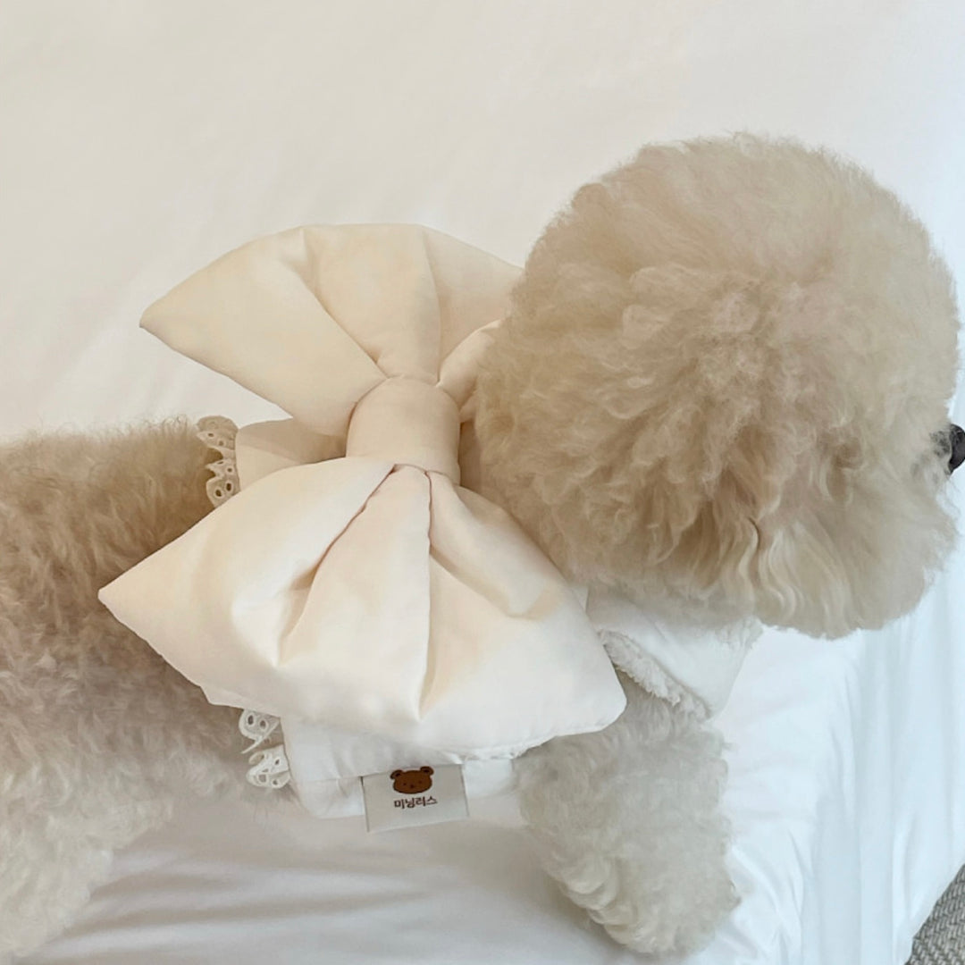 ※予約販売【meaningless】Ribbon Padding Harness（Ivory）