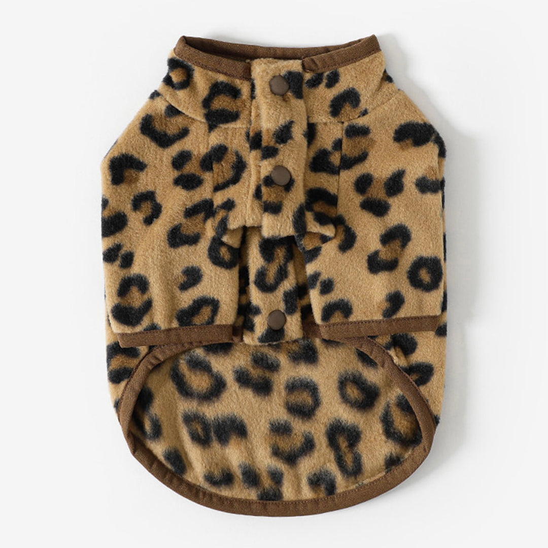 ※予約販売【TUSTUS】LEOPARD FLEECE（Brown）