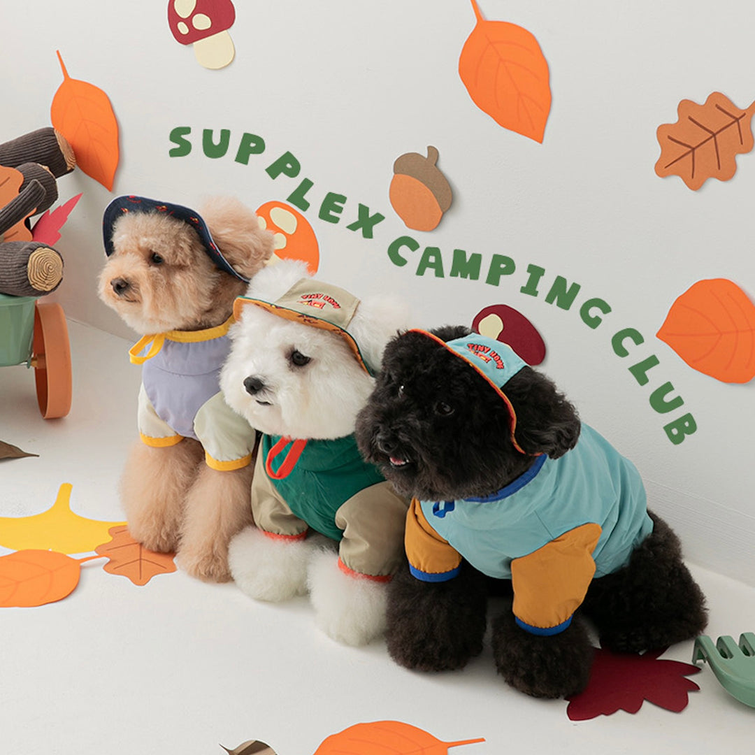 ※予約販売【BITE ME】Supplex Camping club Anorak