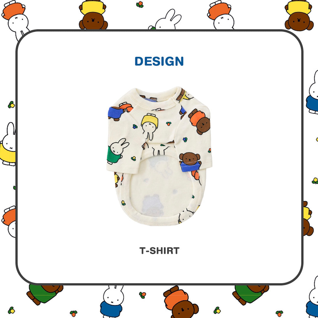 ※予約販売【noutti】Big Miffy & Boris T-shirt