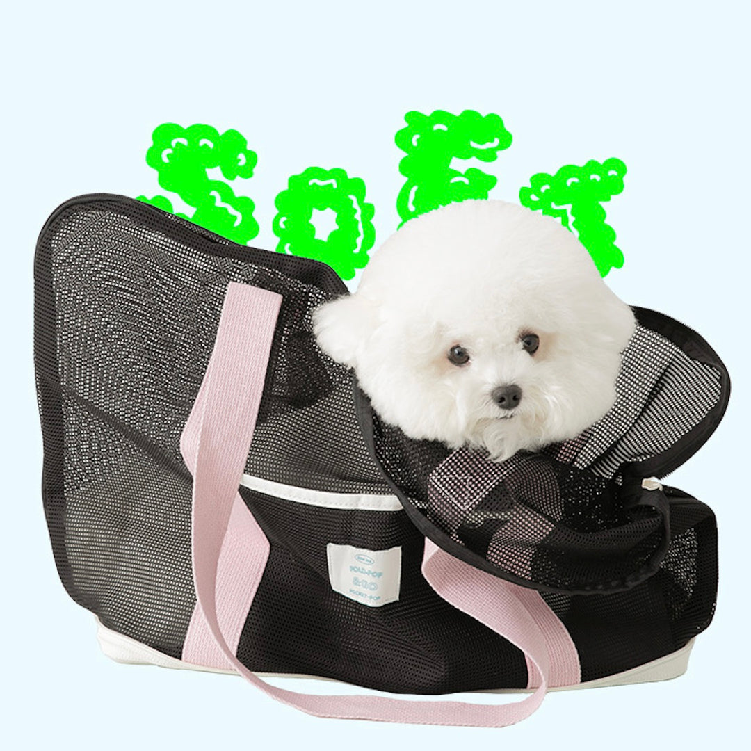 ※予約販売【BITE ME】Pocket Pop Foldable Mesh-Bag（Mint Gray）