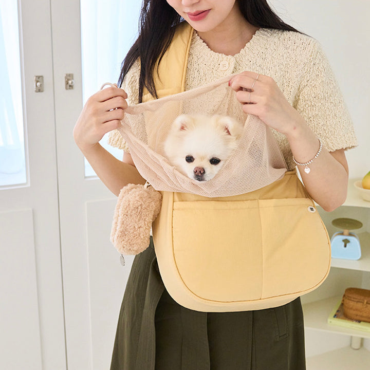 ※予約販売【noutti】New Noutti Inner Mesh Bag（Yellow）