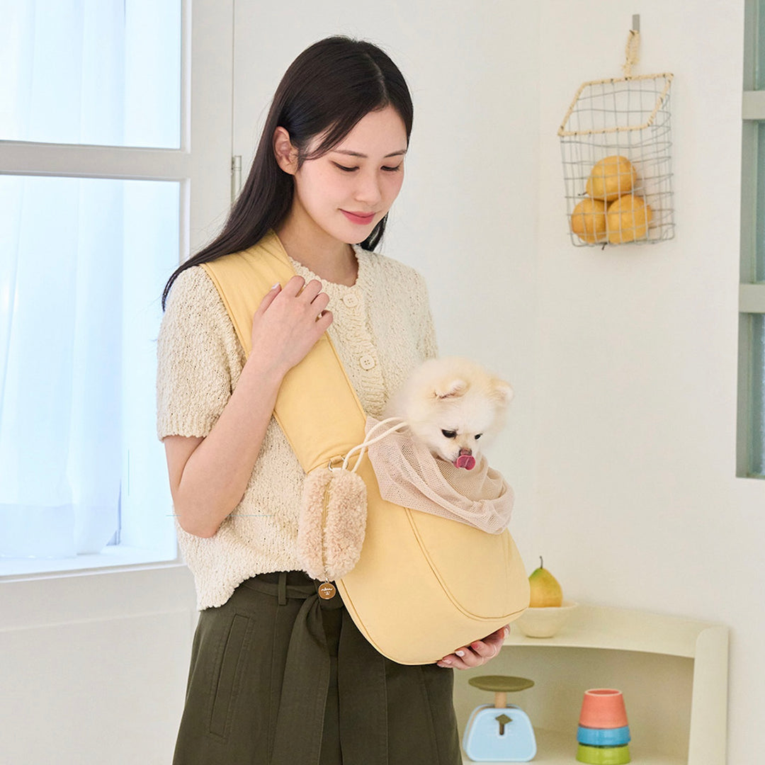 ※予約販売【noutti】New Noutti Sling Bag（Yellow）