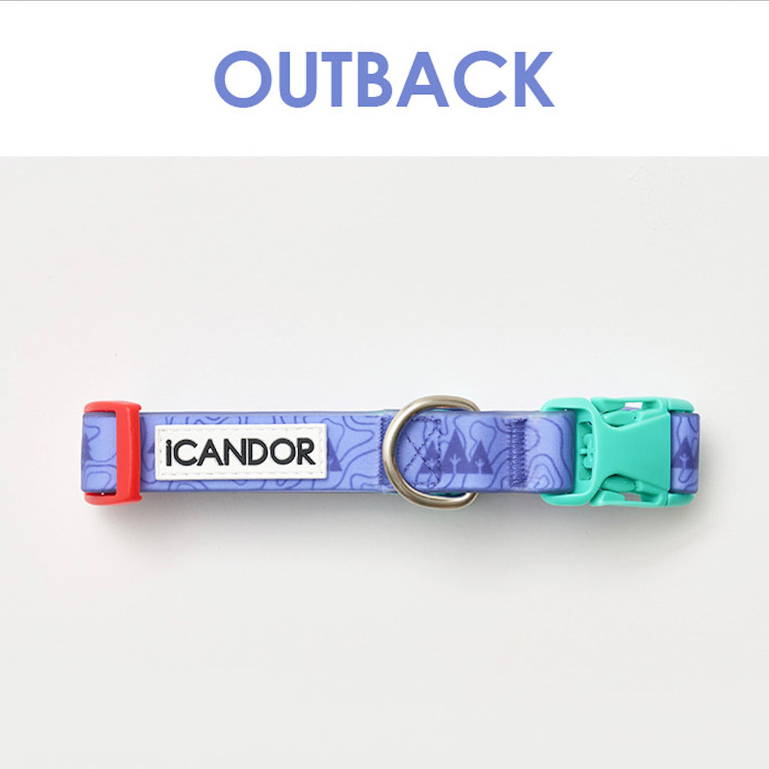 即納【iCANDOR】CAPRI WATERPROOF COLLAR（OUTBACK）S/M