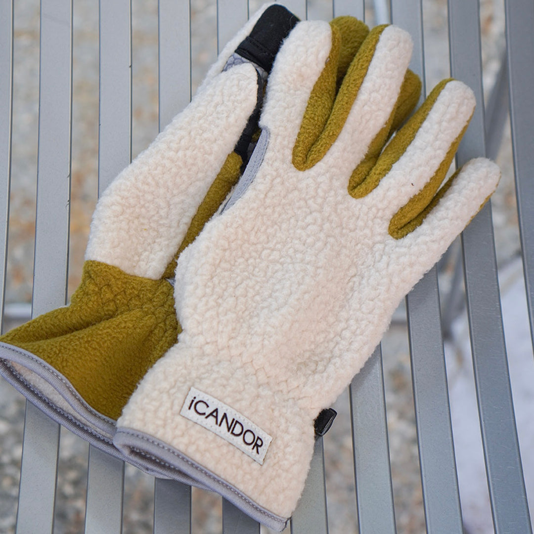 即納【iCANDOR】ADVENTURE GLOVE GRIP MASTER（MELLOW VANILLA）