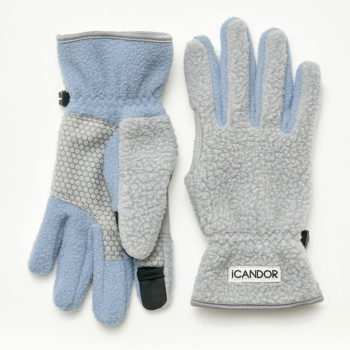 即納【iCANDOR】ADVENTURE GLOVE GRIP MASTER（POWDER BLUE）