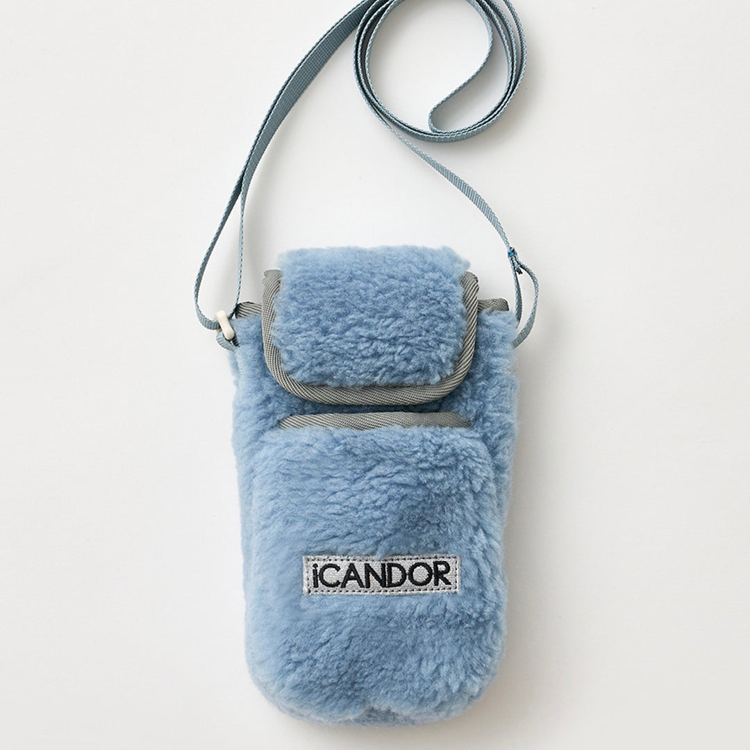 即納【iCANDOR】CASHEW NUT BAG（BLUE BELL）