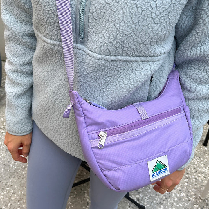 ※予約販売【iCANDOR】CRESCENT BAG（COSMIC PURPLE）