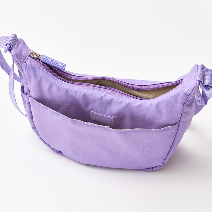 ※予約販売【iCANDOR】CRESCENT BAG（COSMIC PURPLE）