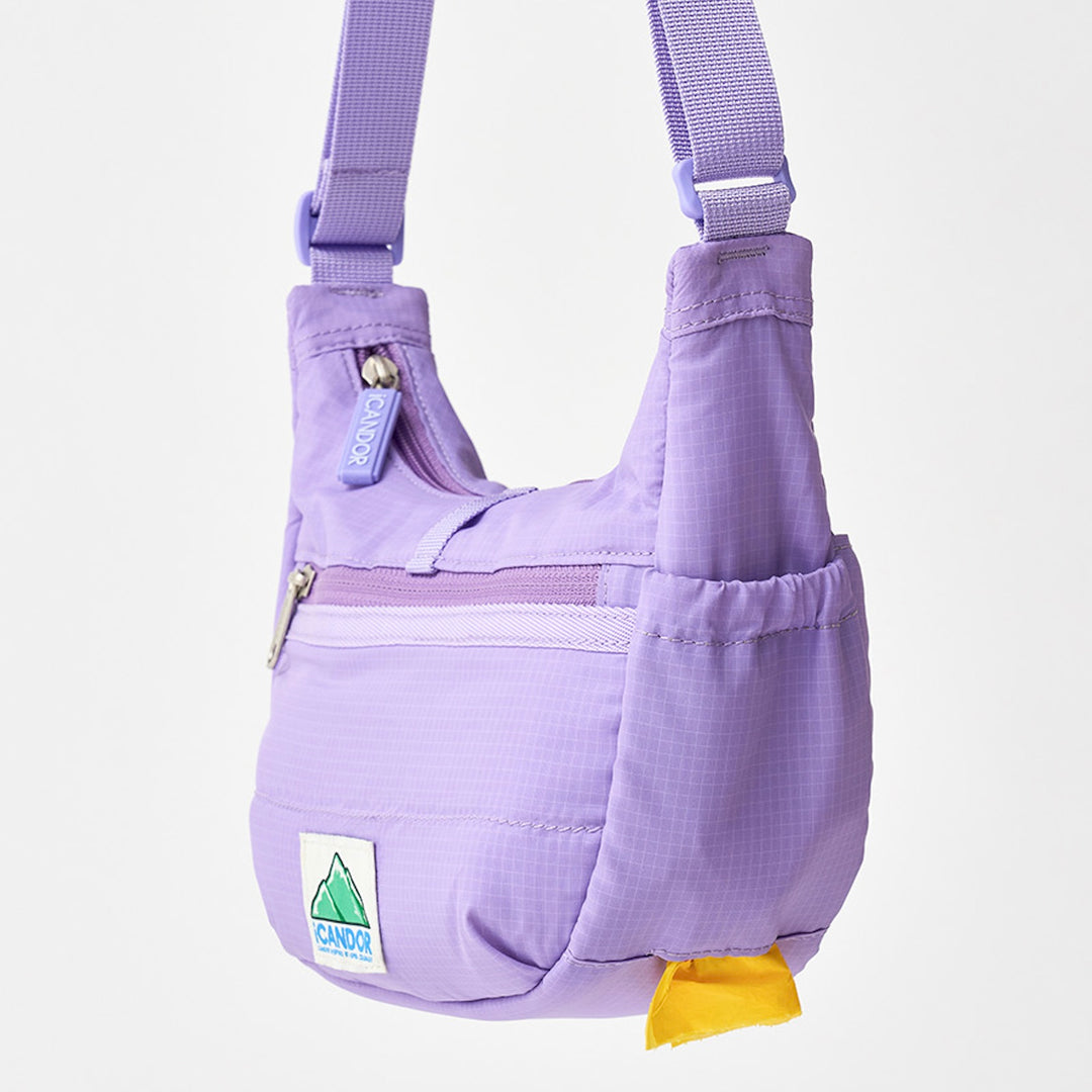 ※予約販売【iCANDOR】CRESCENT BAG（COSMIC PURPLE）