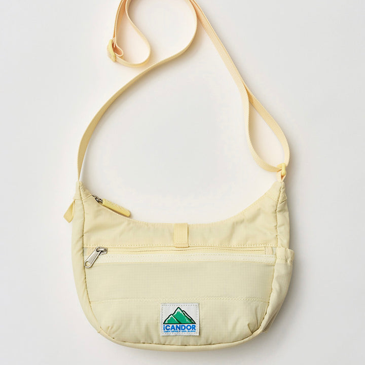 ※予約販売【iCANDOR】CRESCENT BAG（CREAMY BUTTER）