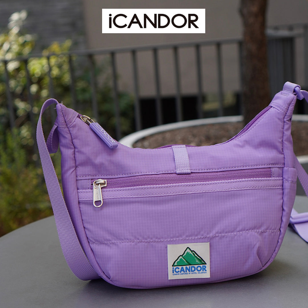 ※予約販売【iCANDOR】CRESCENT BAG（COSMIC PURPLE）