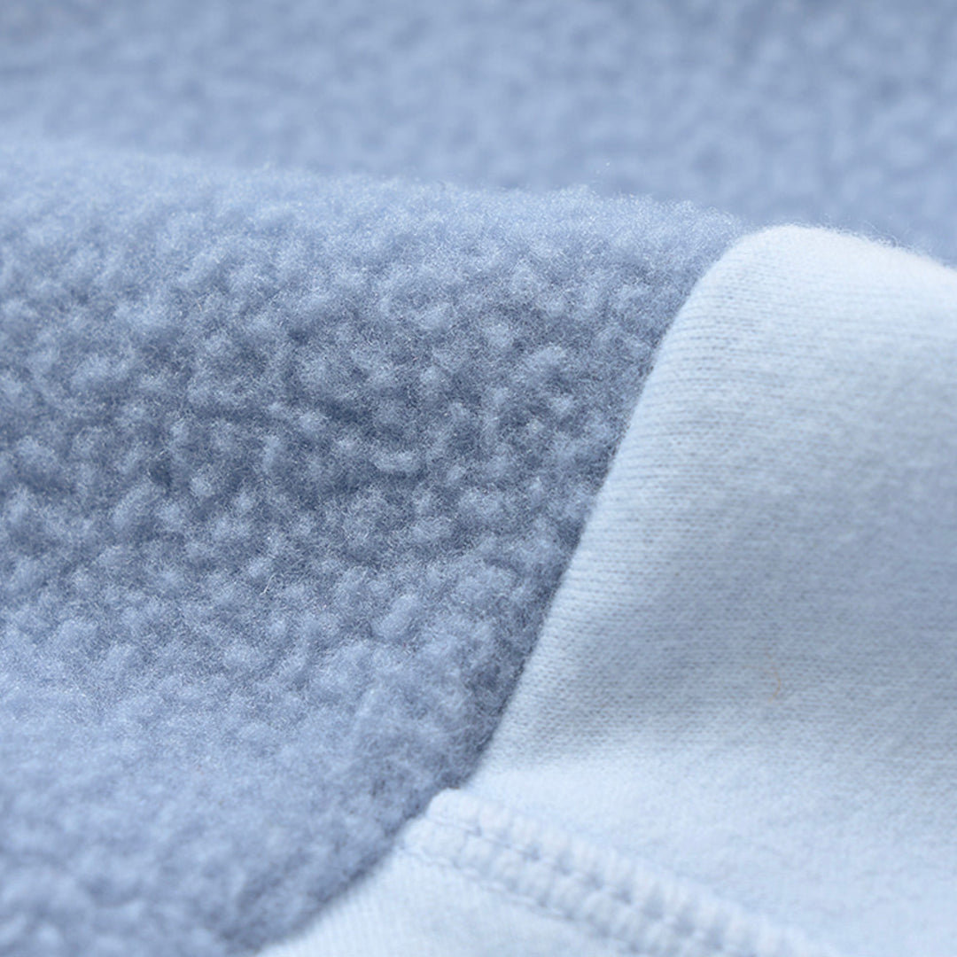 ※予約販売【iCANDOR】POLAR TWEED SNOOD TOP（CLOUD BLUE）