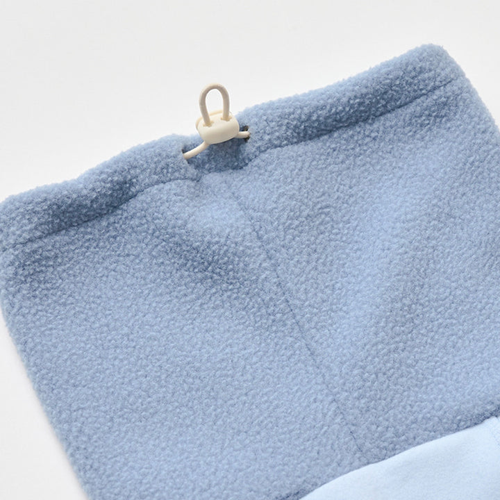 ※予約販売【iCANDOR】POLAR TWEED SNOOD TOP（CLOUD BLUE）