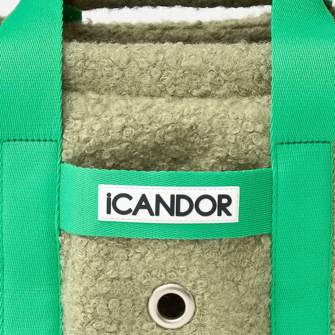 即納【iCANDOR】PEEK-A-BOO BAG（RUSTIC OLIVE）