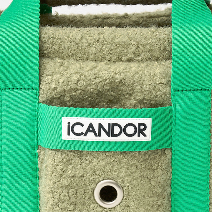 即納【iCANDOR】PEEK-A-BOO BAG（RUSTIC OLIVE）