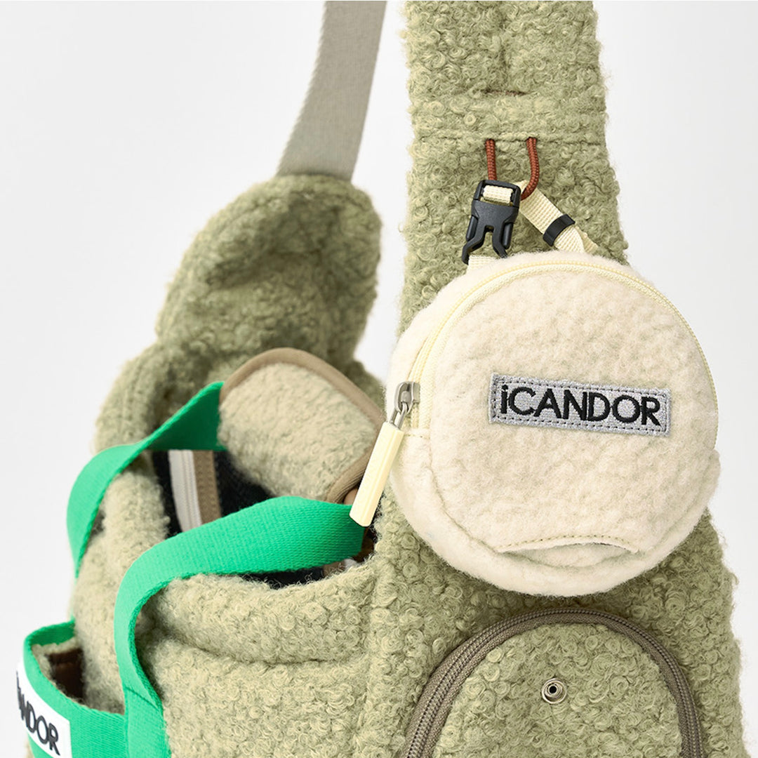 即納【iCANDOR】PEEK-A-BOO BAG（RUSTIC OLIVE）