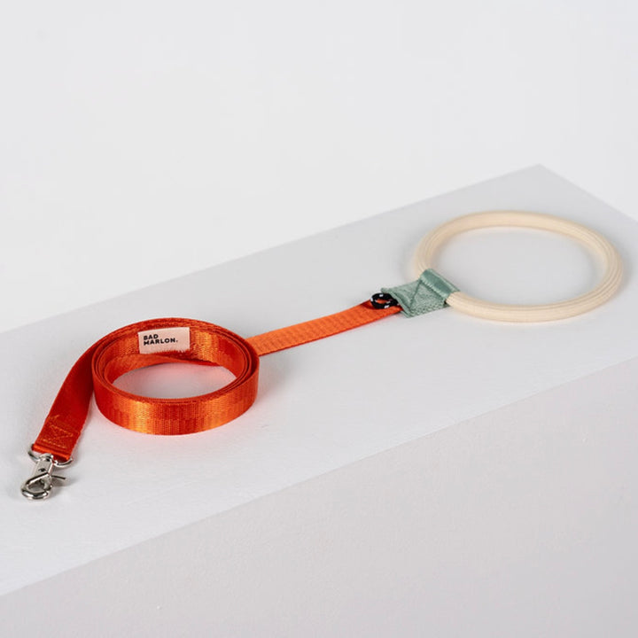 即納【Bad Marlon Design Studio.】Rupel Leash（Orange Red）