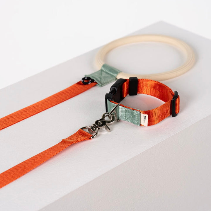 即納【Bad Marlon Design Studio.】Rupel Collar（Orange Red）