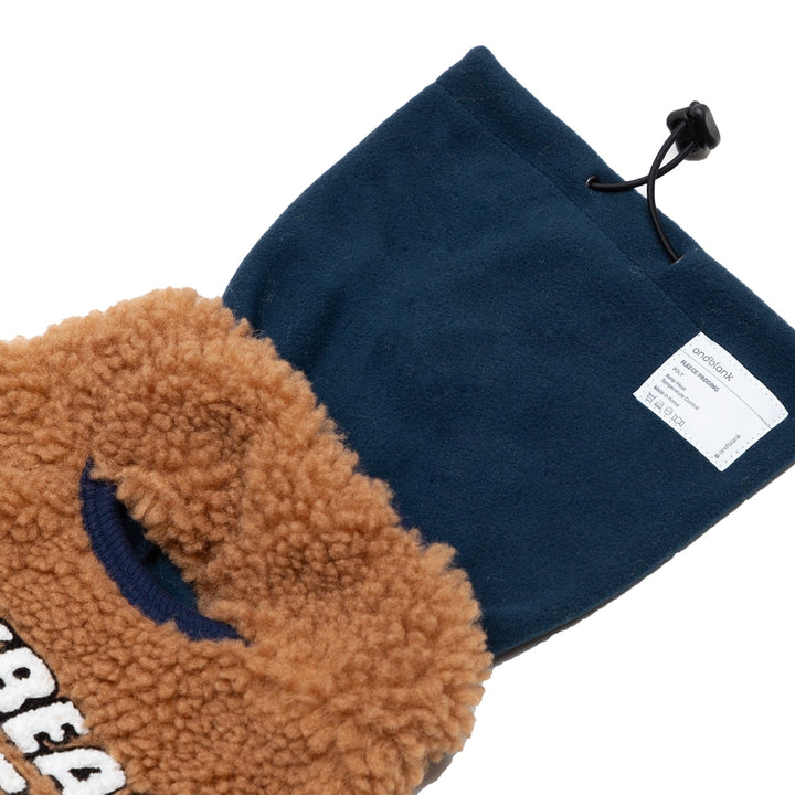 ※予約販売【andblank】Joy Bear Rider Fleece Heat Padding