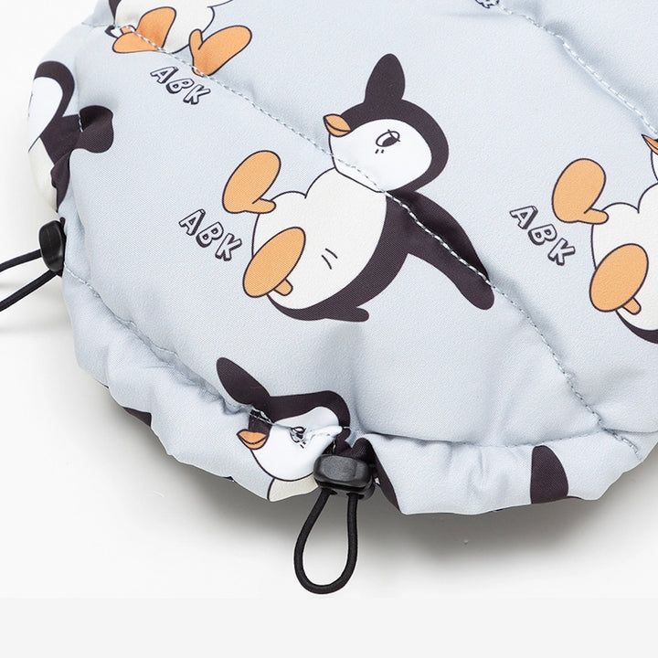 ※予約販売【andblank】ABK Snow Penguin Reversible Padding