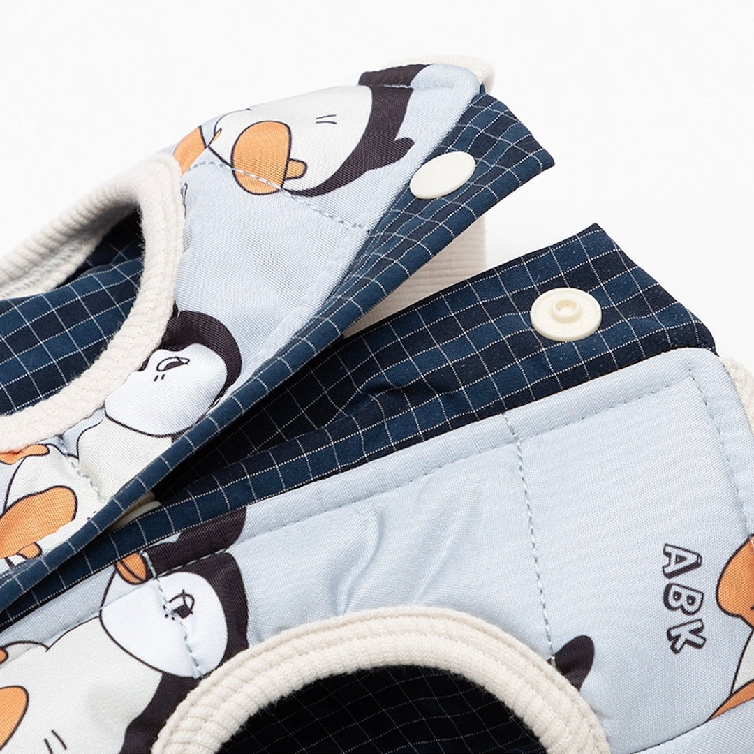 ※予約販売【andblank】ABK Snow Penguin Reversible Padding