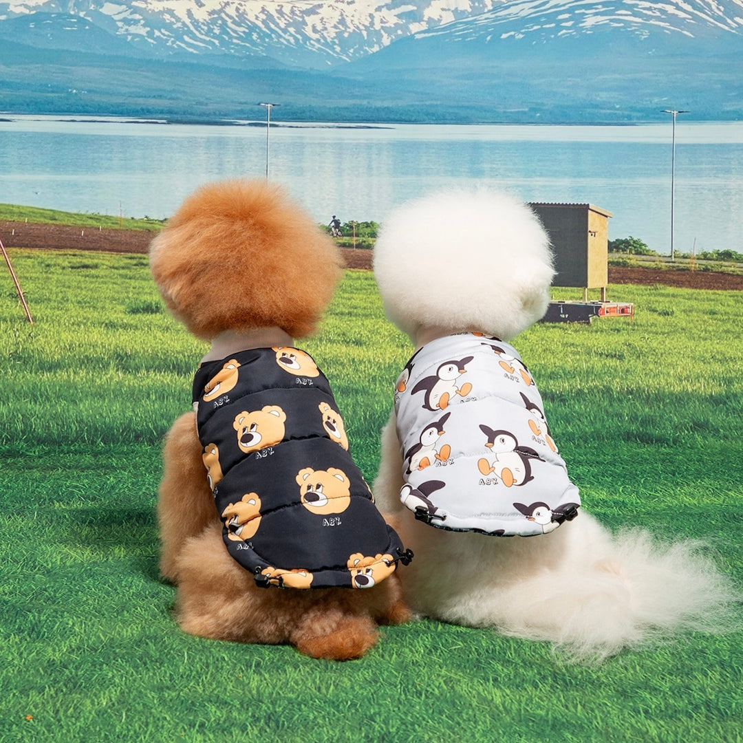 ※予約販売【andblank】ABK Joy Bear Reversible Padding