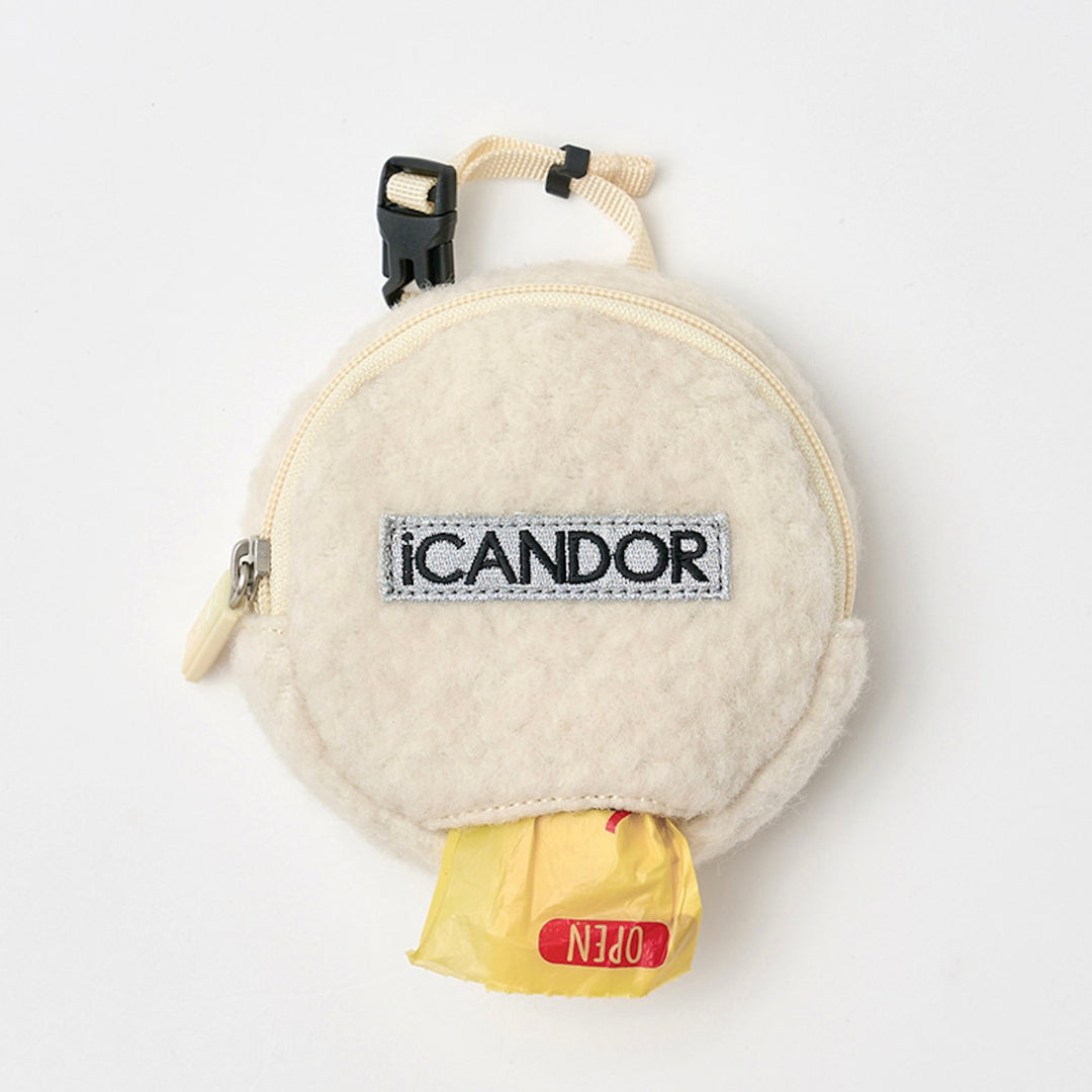 ※予約販売【iCANDOR】Dingle-Dangle bag（Cream Snow）