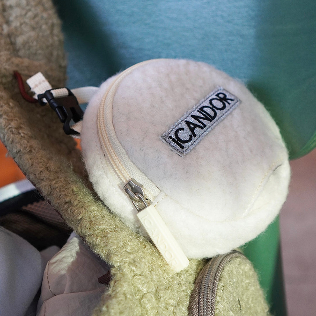 ※予約販売【iCANDOR】Dingle-Dangle bag（Cream Snow）