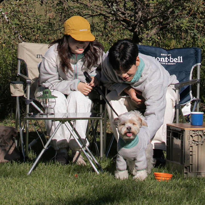 ※予約販売【BITE ME】Cozy Peak Anorak Fleece（Oatmeal）