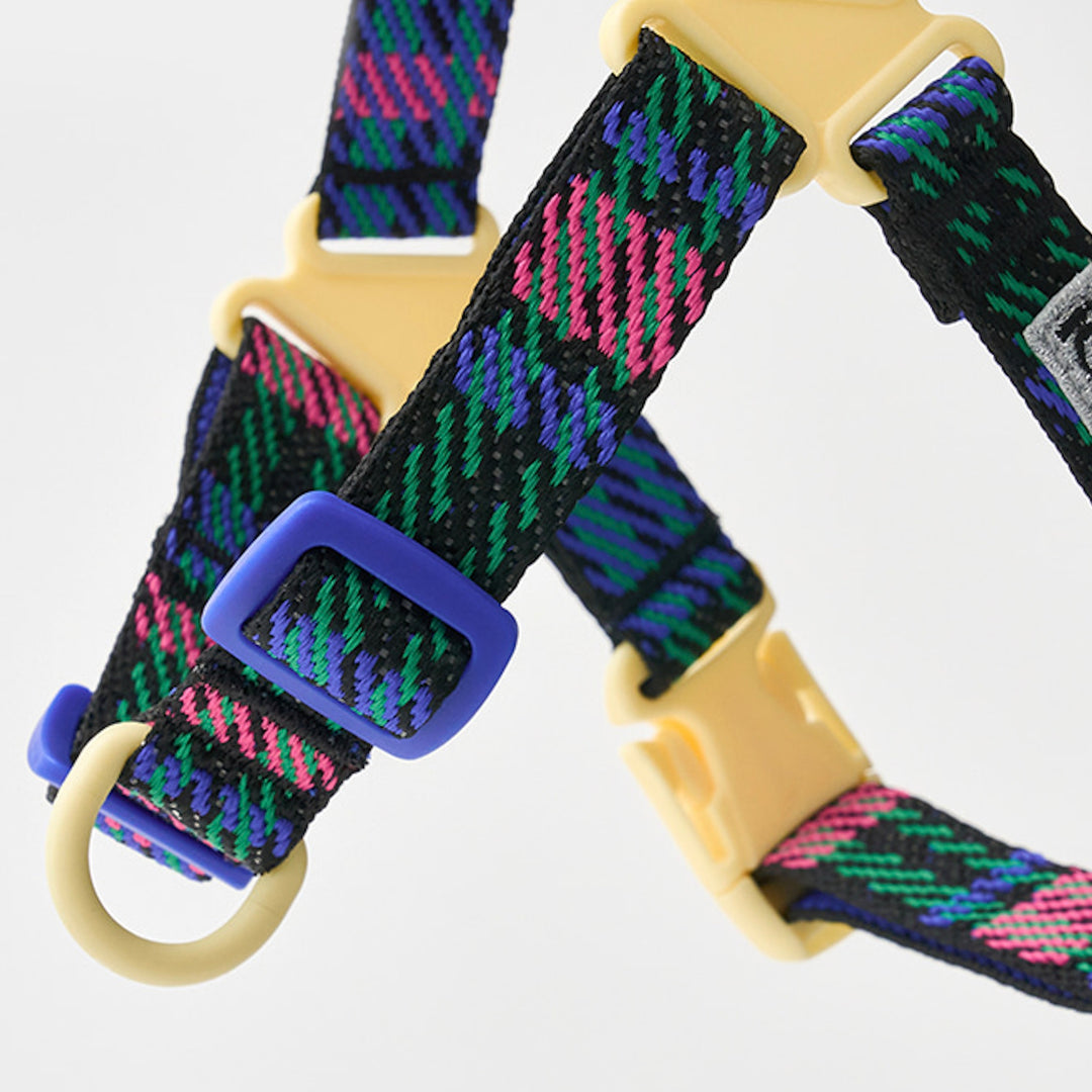 ※予約販売【iCANDOR】No-Pull Harness（URBAN CHECKS）