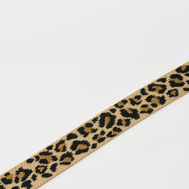 ※予約販売【iCANDOR】Smooth Martingale Collar 38mm（LEOPARD）